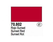 Vallejo Model Color - Sunset Red