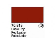 Vallejo Model Color Acrylic - Red Leather