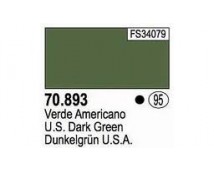 Vallejo Model Color Acrylic - US Dark Green