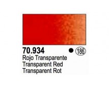 Vallejo Model Color Acrylic - Transp. Red