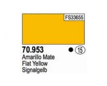 Vallejo Model Color Acrylic - Flat Yellow 70953