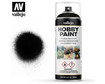 Vallejo Black Primer 400 ml Spray Can