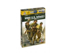 Italeri 1:56 WWII US Infantry incl. lijm en verf