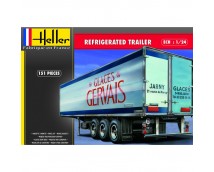 Heller 1:24 Refigerated Trailer "Glaces Gervais"