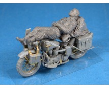 Mini Art 1:35 Rest On HD Motorcycle (WWII)