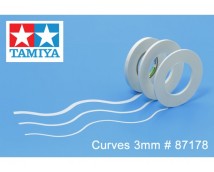 Tamiya Masking Tape Voor Rondingen 3mm x 20meter lengte