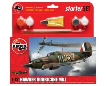 Airfix 1:72 Hawker Hurricane Mk.1 STARTER SET