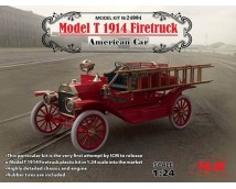 ICM 1:24 Ford Model T 1914 American Fire Truck