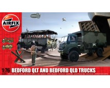 Airfix 1:76 Bedford QLT and Bedford QLD Trucks