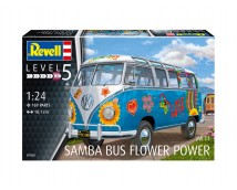 Revell 1:24 VW T1 Samba Bus Flower Power