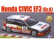 Aoshima BEEMAX 1:24 Honda Civic EF3 (Gr.A) MOTUL 1988