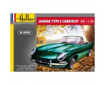 Heller 1:24 Jaguar E-Type Cabriolet