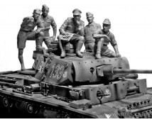 MasterBox 1:35 Rommel an German Tank Crew DAK WWII