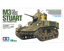 Tamiya 1:35 M3 Stuart US Light Tank (Late Production)