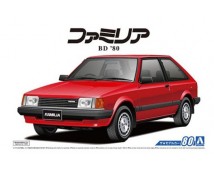 Aoshima 1:24 Mazda 323 Familia  1980