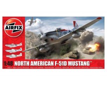 Airfix 1:48 North American F-51D Mustang    A05136