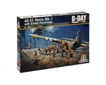 Italeri 1356 AS.51 Horsa Mk.I with British Paratroops 1:72