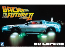 Aoshima 1:24 DeLorean Back To the Future 2