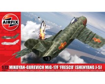 Airfix 1:72 Mikoyan- Gurevich MiG-17F Fresco (Shenyang J-5)    A03091