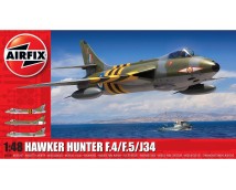 Airfix 1:48 Hawker Hunter F.4/F.f/J34    A09189
