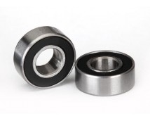 Ball bearings, black rubber sealed (5x11x4mm) (2), TRX5116