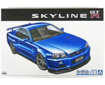 Aoshima 1:24 Nissan Skyline R34 GT-R  V-Spec II  2002