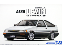 Aoshima 061923 Toyota Corolla LEVIN AE86 Gt-Apex 1985  1:24