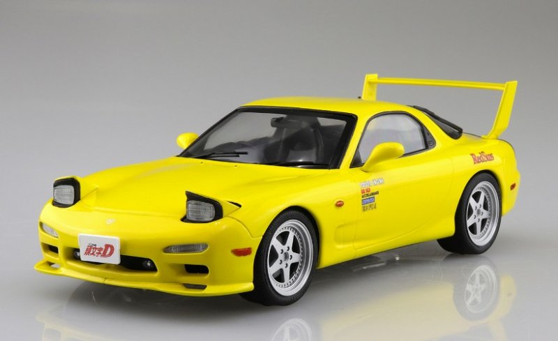 Fujimi 1/24 Model Car Kit Initial D Mazda RX7 FD3S Project 