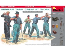 Mini Art 1:35 German Tank Crew At Work    MIN35285
