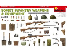 MiniArt 1:35 Soviet Infantry Weapons and Equipment WWII     35304