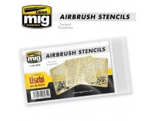 MIG Airbrush Stencils / Texture Templates  MIG8035