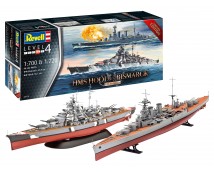 Revell 1:700 HMS HOOD vs. BISMARCK 80 jarig Jubileum Set met 2 Kits ! (Ltd. Edition)      05174