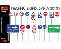 MiniArt 1:35 Traffic Signs Syria 2010's   35648