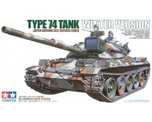 Tamiya 1:35 Type 74 Japan Ground Self Defense Force Tank Winter Version   35168
