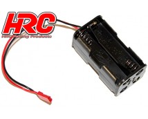 HRC 4xAA Batterij houder met BEC stekker