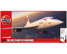 Airfix 1:144 The Last Flight of the Concorde GIFT SET incl. Lijm, verf, en kwasten    A50189