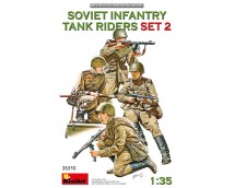 MiniArt 1:35 Soviet Infantry Tank Riders Set 2     35310