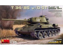 MiniArt 1:35 T-34/85 with D-5T  PLant 112 Spring 1944 with INTERIOR KIT      35290