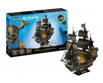 Revell 3D Puzzle Black Pearl LED Edition 68cm   00155