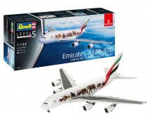 Revell 03882 Emirates A380-800 United for Wildlife Aircraft Model 1:144