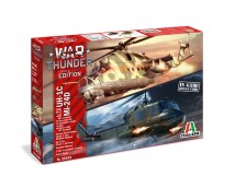 Italeri 35103 Mi-24D and UH-1C Helicopters WAR THUNDER Ltd. Edition 1:72