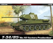 Academy 13290 T-34/85 Tank No.112 Factory Production 1:35