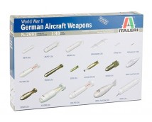 Italeri 2691 WWII German Aircraft Weapons  1:48