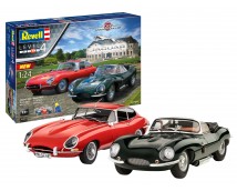 Revell 05667 Jaguar 100th Anniversary Cadeauset incl lijm verf en kwasten 1:24