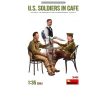 MiniArt 35406 US Soldiers in Cafe 1:35
