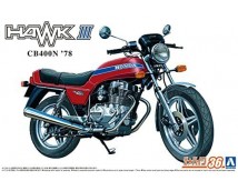 Aoshima 063057 Honda CB400N HAWK III 1978 1:12