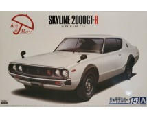 Aoshima 059517 Nissan Skyline 2000GT-R 1973 KPGC110  1:24