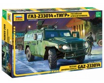Zvezda 3668 GAZ Tiger 233014 Russian Armored Vehicle 1:35