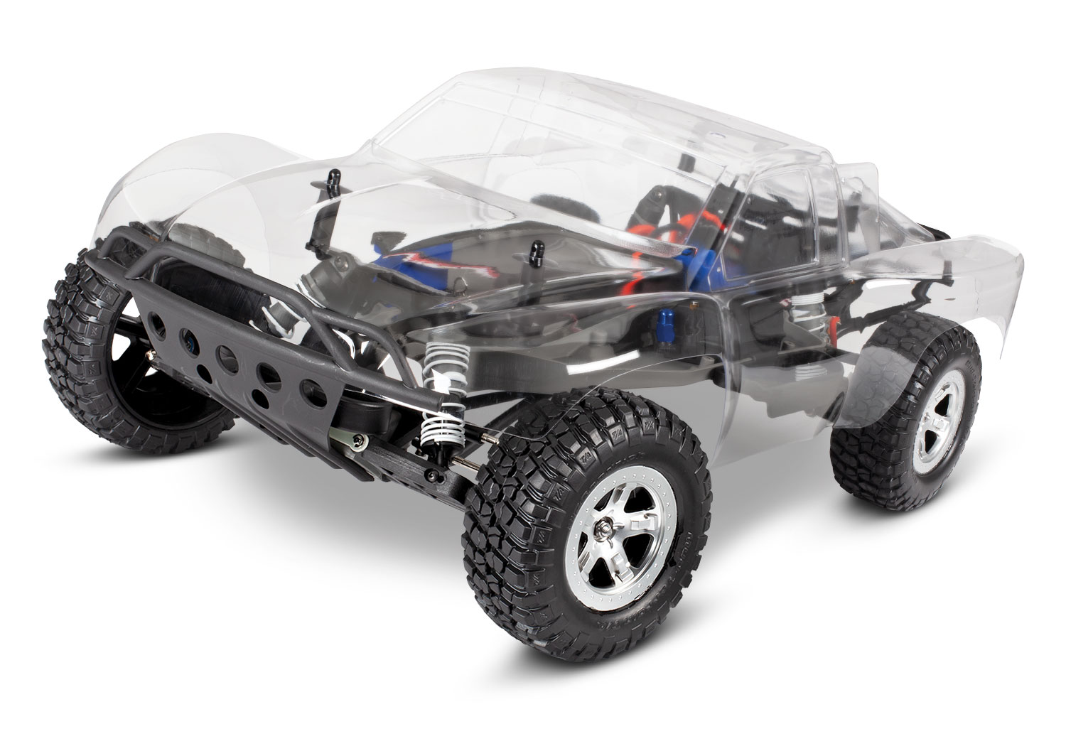 Traxxas Slash 2WD Builders Kit INCL TQ Zender, Servo en XL-5 Regelaar    58014-4