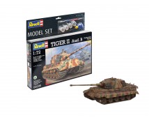 Revell 63129 Tiger II King Tiger Ausf. B MODEL SET incl lijm, kwasten en verf 1:72
